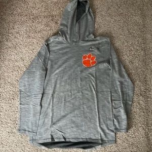 Nike College Football Playoff Clemson Tigers Team Hooded Long Sleeve Shirt